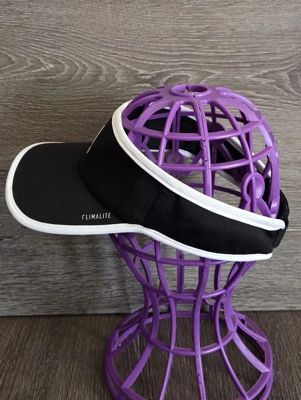 Adidas Climalite Black & White Visor